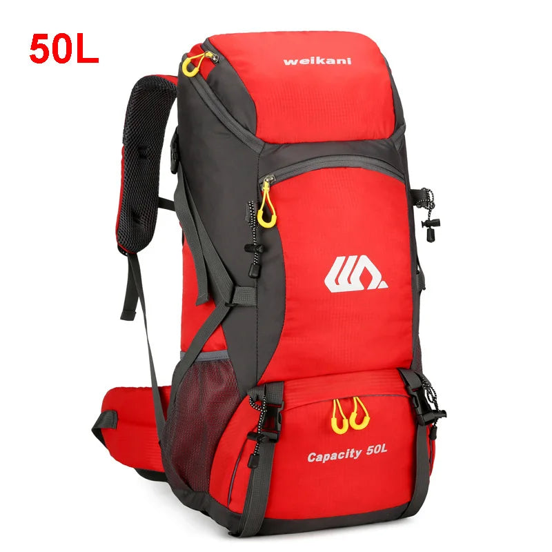 50L Waterproof Travel Backpack – Large Hiking & Camping Rucksack for Men